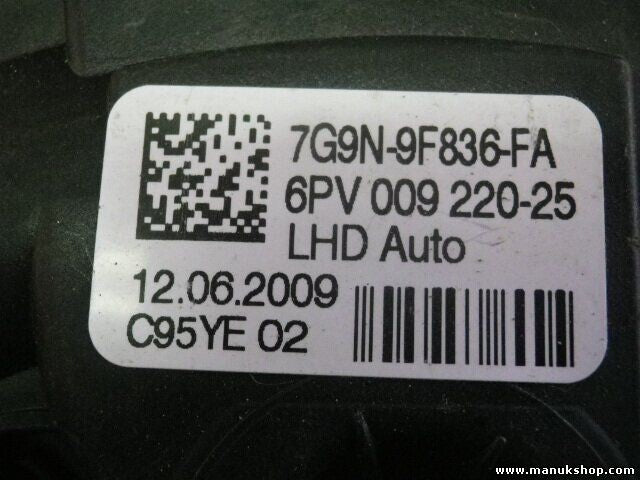 Potenciómetro pedal Land Rover Freelander 7G9N9F836FA 7G9N 9F836 FA 6PV00922025