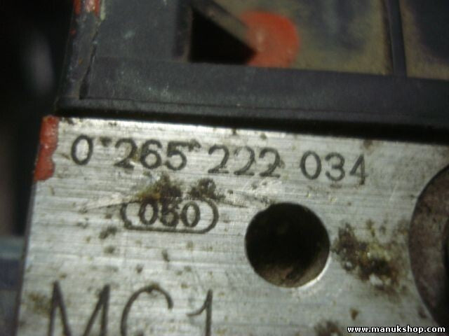 Unidad hidráulica del ABS Fiat Stilo 1.9 JTD 51718107 0265222034 0265800016