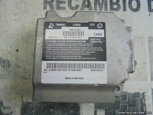 Airbag Centralita Fiat Multipla 46813507 5WK43211 04320651NAT 04-320651NAT C404
