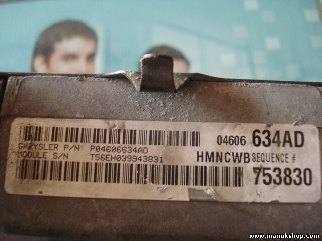 Centralita del motor Chrysler Stratus 04606634AD P04606634AD 04745860 64490