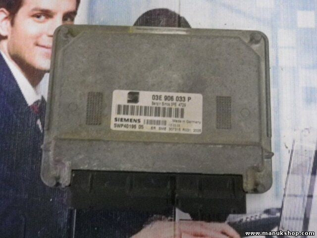 Centralita del motor VW Volkswagen 03E906033P SIEMENS 5WP40196 05 5WP4019605