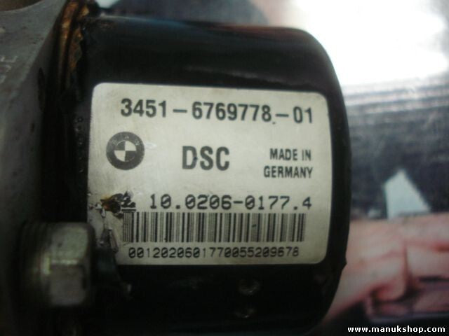 Unidad hidráulica del ABS BMW E87 E90 E9 00401111D1 3452676977901 3451676977801