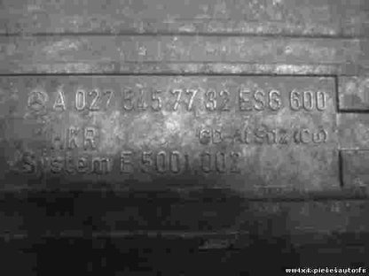 Centralina modulo elettroventilatore Mercedes A0275457732 ESG600 E5001002