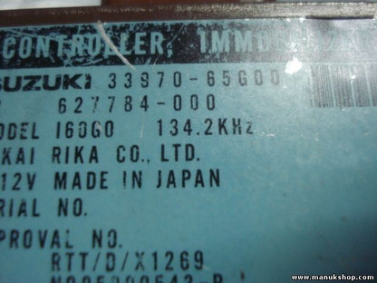 Controllo unità di allarme immobilizzatore modulo Suzuki 3397065G00 627784000