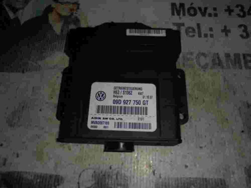 Transmisión controlador Porsche Cayenne 09D927750GT  MVBD007189 H63/S1062