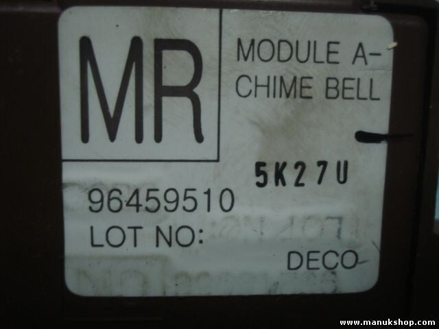 Relé Daewoo Chevrolet Kalos 96459510