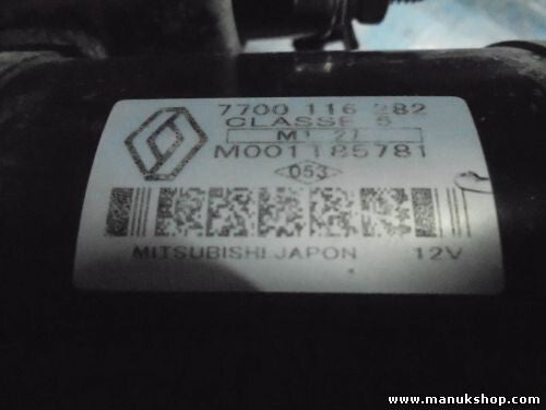 Motor de arranque Renault 7700116282 7711134790 M1T85781 M001T85781 986022910