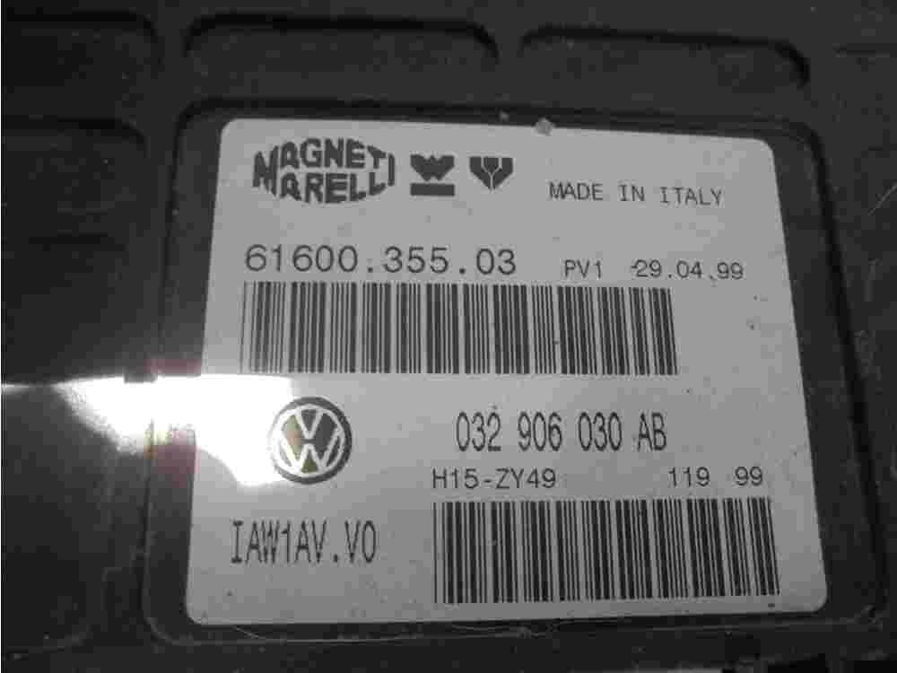 Centralina VW VOLKSWAGEN POLO 032906030AB IAW1AVV0 MAGNETI MARELLI 6160035503
