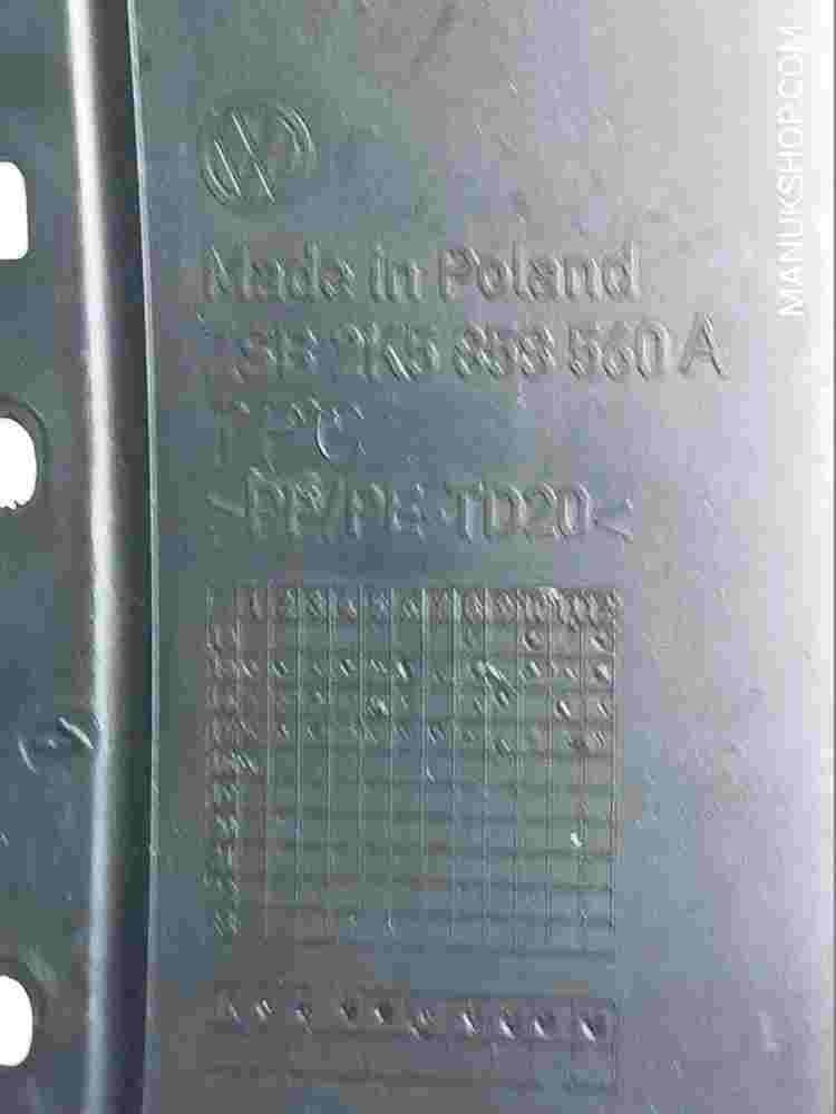 Cubierta de la columna VW Volkswagen Caddy ZSB 2K5858560A 2K5 858 560 A