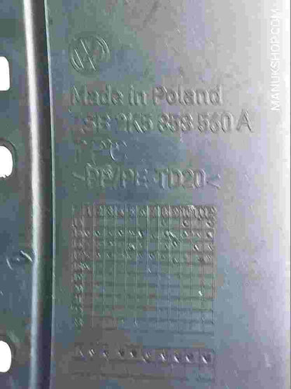Cubierta de la columna VW Volkswagen Caddy ZSB 2K5858560A 2K5 858 560 A