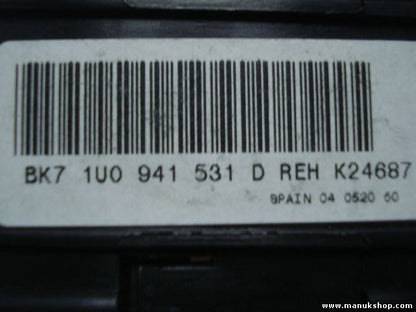 Conmutador de luces Skoda Octavia 1U0 941 531 D 1U0941531D /1UO941531D