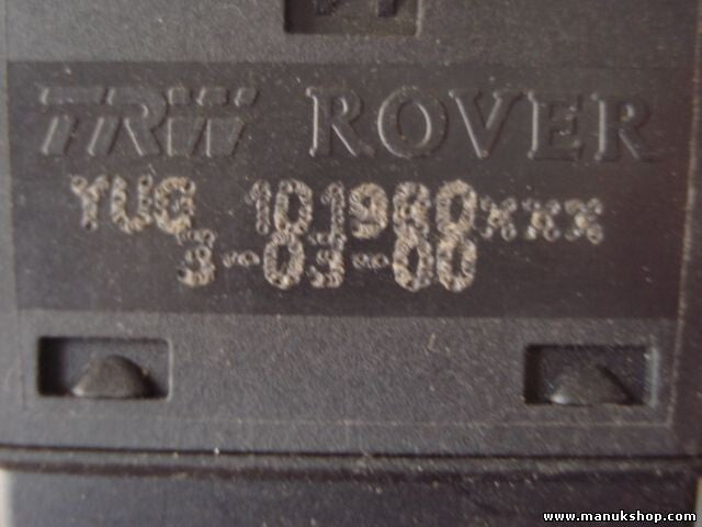 Asiento interruptor del calentador Rover 75 TRW 101980XXX YUG101980XXX