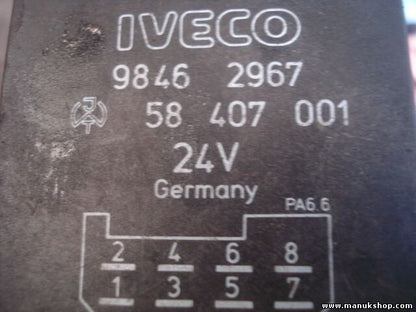 Centralita Iveco 24V 98462967 9846 2967 58407001 58 407 001