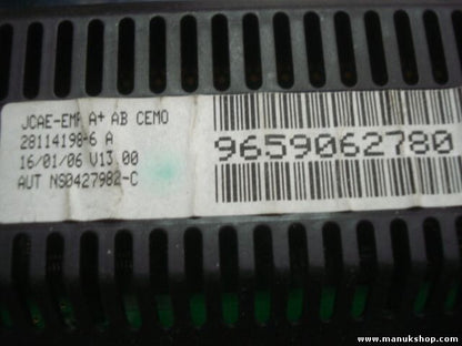 Pantalla del salpicadero Citroen C4 9659062780 JCAE-EMF 281141986A NS01652195