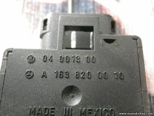 Interruptor de nivelación de faros  Mercedes Benz W163 ML 320 A1638200010