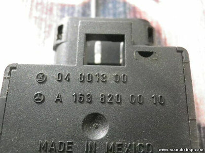 Interruptor de nivelación de faros  Mercedes Benz W163 ML 320 A1638200010