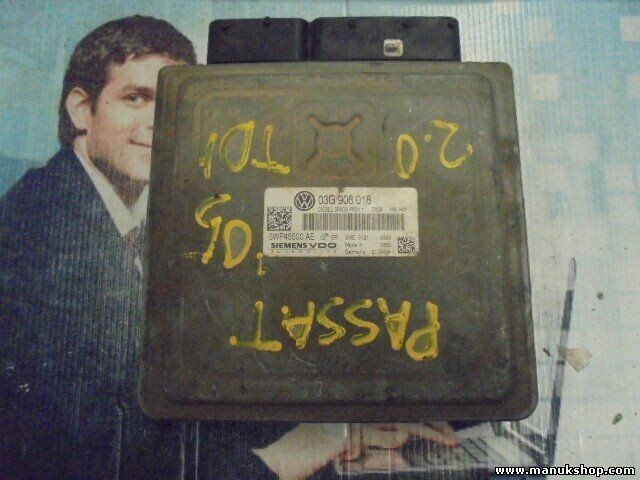 Centralita del motor VW Volkswagen MK7 03G906018 5WP45500AE 5WP45500 AE