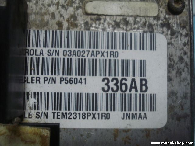 Módulo de control del tren motriz Jeep Cherokee 2.5TD P56041336AB 03A027APX1R0