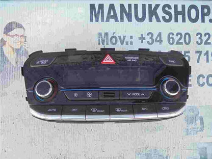 Climatizador Calefacción Clima panel de control Hyundai Ioniq 97250G2050MBI