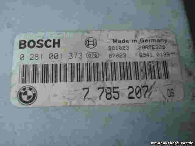 Centralita  BMW E39 7785207 7 785 207 BOSCH 0281001373 0 281 001 373 28RTE329