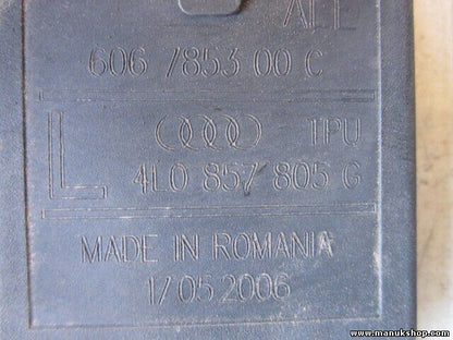 Cinturón de seguridad delantero izquierdo Audi Q7 4L 4L0857805G 4L0 857 805 G