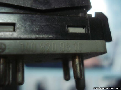 Asiento interruptor del calentador Mercedes-Benz W140 1408209810 140 820 98 10