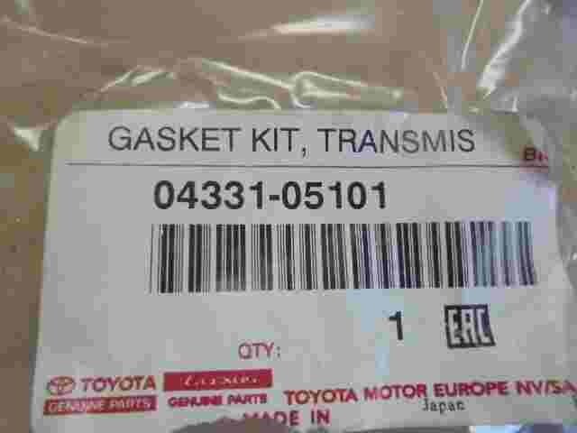 Gasket Kit Transmission   Toyota Avensis 0433105101 04331-05101