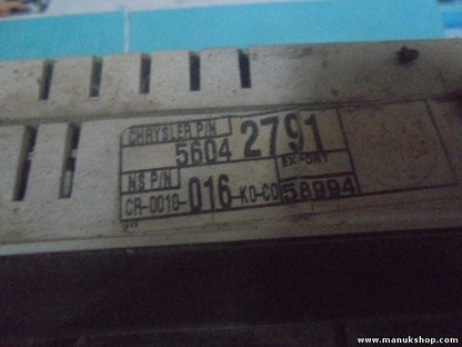 Cuadro de instrumentos Jeep Cherokee 2.5TD 56042791 CR-0010-016-KO-CO 58994