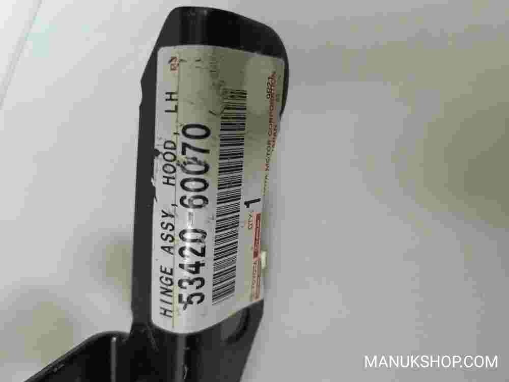 Hinge Assy Hood LH  Toyota Land Cruiser Prado 150 GX460 5342060070 53420-60070