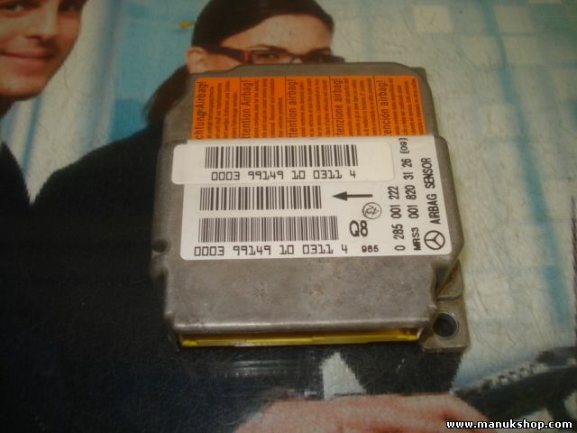 Airbag Centralita Mercedes W168 W202 2002 1,6 Q8 BOSCH 0018203126/09 0285001222