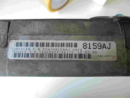 Centralita Chrysler Voyager 3.8i P04748159AJ 04748159AJ 8159AJ 04745860