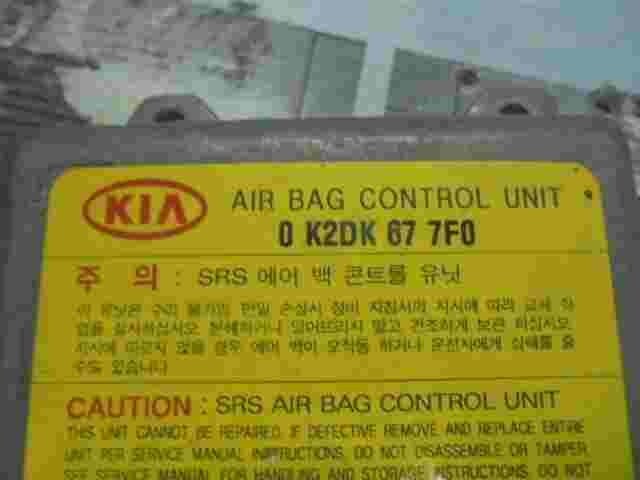 Sensor de impacto de airbag Kia Spectra Shuma G13013 0K2DK677F0 S1EKAN2GAA0019