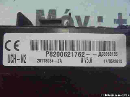 Modulo de control de la carrocería UCH Renault SAGEM P8200621762A 28118084-2A