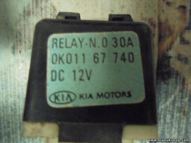 Relé Kia Sportage No. 30A 0K01167740 0K011 67 740 OK01167740