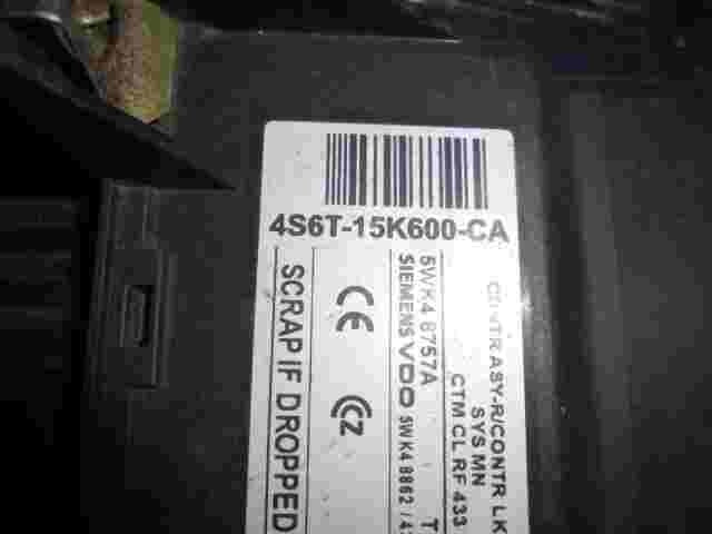 Controller di comfort Ford Fusion Fiesta 4S6T15K600CA SIEMENS 5WK48862 5WK48757A