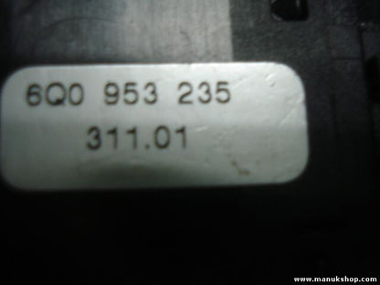 Interruptor de emergencia warning VW Volkswagen 6Q0953235 6Q0 953 235 6QO953235