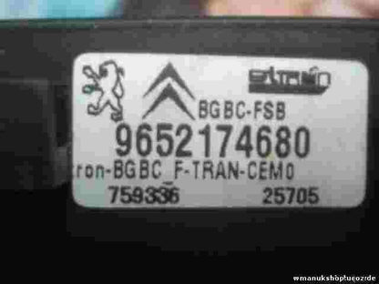 Unità di controllo riscaldamento sedile Peugeot 9652174680 BGBC-FSB