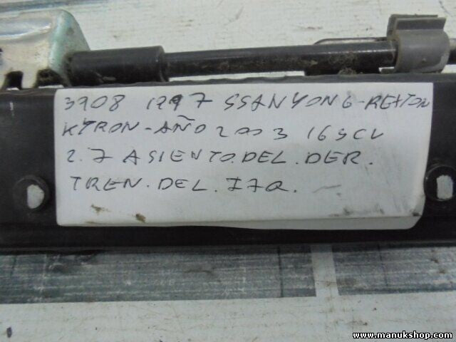 Guía de asiento derecho lado izquierdo Ssangyong Kyron Rexton 2.7 163 CV