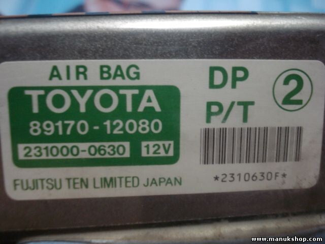 Sensor de impacto de airbag Toyota Corolla E11 89170-12080 8917012080 2310000630