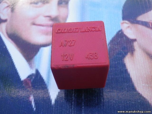 Relé  Fiat Lancia A727 12V 438 A72712V438 A 727 12V 438