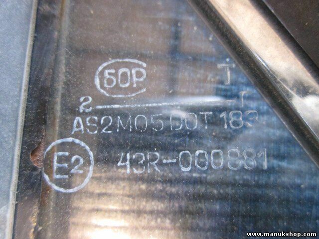 Vetro porta anteriore sinistra Lada Niva 43R000881 AS2M05DOT183 E2