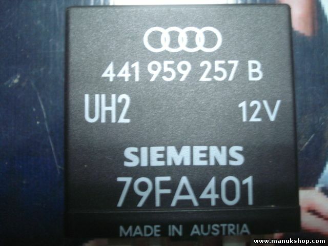  Elevalunas relé Audi 100 Coupe Cabrio Nr. 329 SIEMENS 441959257B 441 959 257 B 