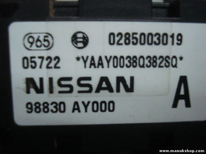 Sensor de impacto de airbag Nissan 05719 98830AY000 98830 AY000 BOSCH