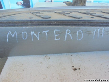 Estriberas taloneras acero Derecho Mitsubishi Pajero Montero 3.2 DI-D MN117262