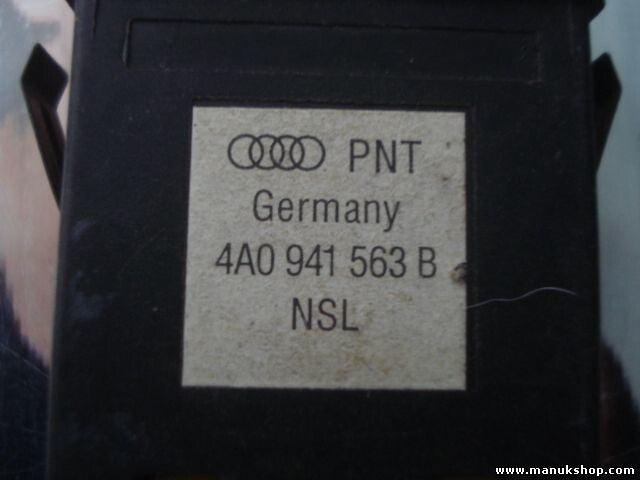 Niebla interruptor Audi A100 A200 A80 V8 4A0941563B 4A0 941 563 B NS 4AO941563B