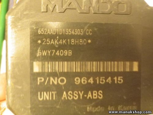 ABS Centralita Chevrolet Rezzo 96415415 5WY7409B