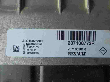 Centralita Renault 237108773R 237106101R Continental A2C10826800 EMS3155