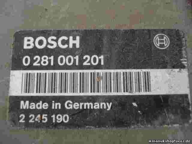 Centralita BMW E36 325 1997 2245190 22455743G3 2245574 3G3 BOSCH 0281001201