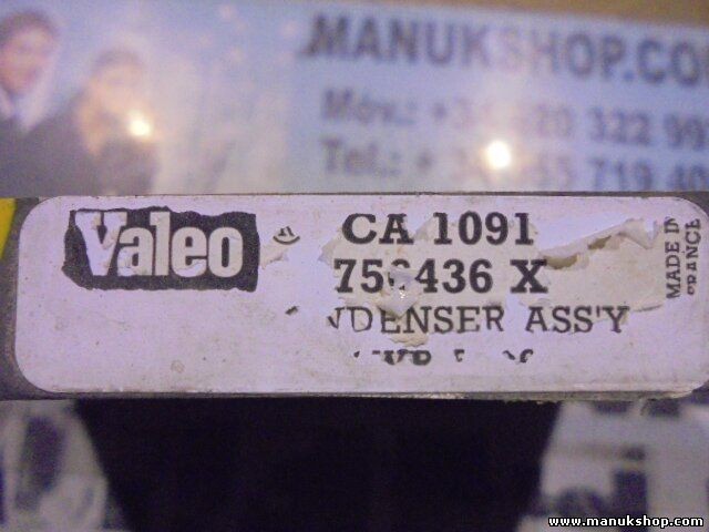 Condensador radiador aire acondicionado Land Rover 756436X 756436 X CA1091