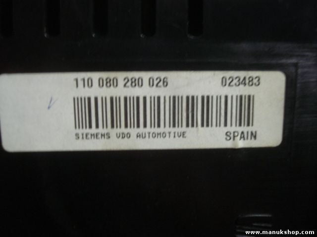 Cuadro de instrumentos Seat Altea Leon 1P0920823F VDO V0008000 110080280026